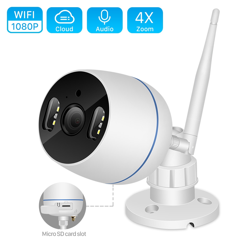 1080P Cloud Wifi Camera Outdoor 2MP 4X Digital Zoom...
