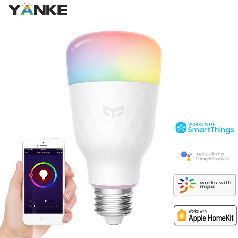 2020 New Yeelight Smart LED Bulb 1S RGB Colorful E27...