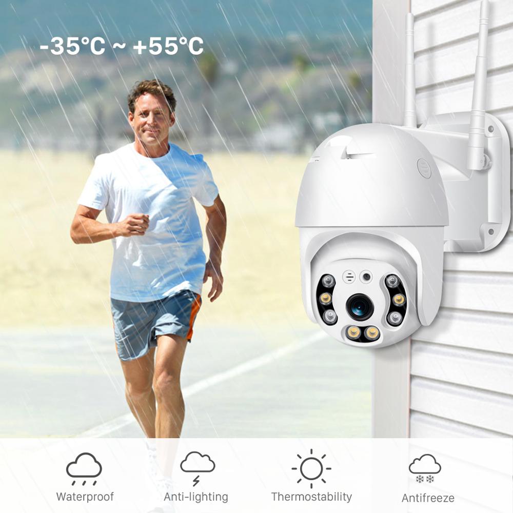 ANBIUX 1080P Security Camera WIFI Outdoor PTZ Speed...