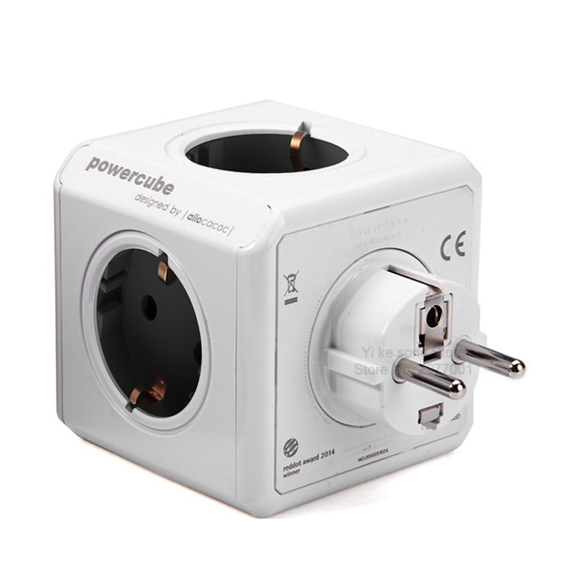 Allocacoc PowerCube Power Strip USB Socket EU Plug...