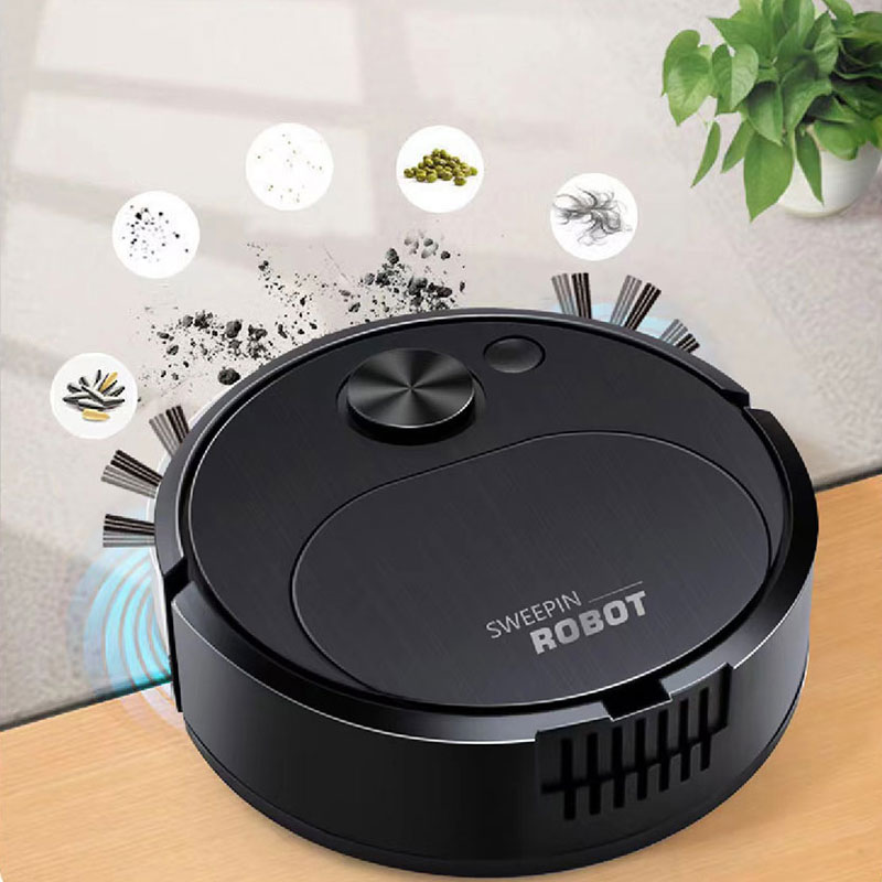 2023 USB Sweeping Robot Vacuum Cleaner Mopping 3 In...