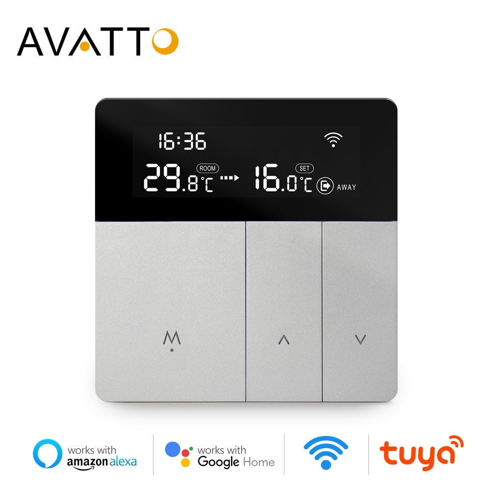 AVATTO WiFi Smart Thermostat Temperature Controller，100-240...