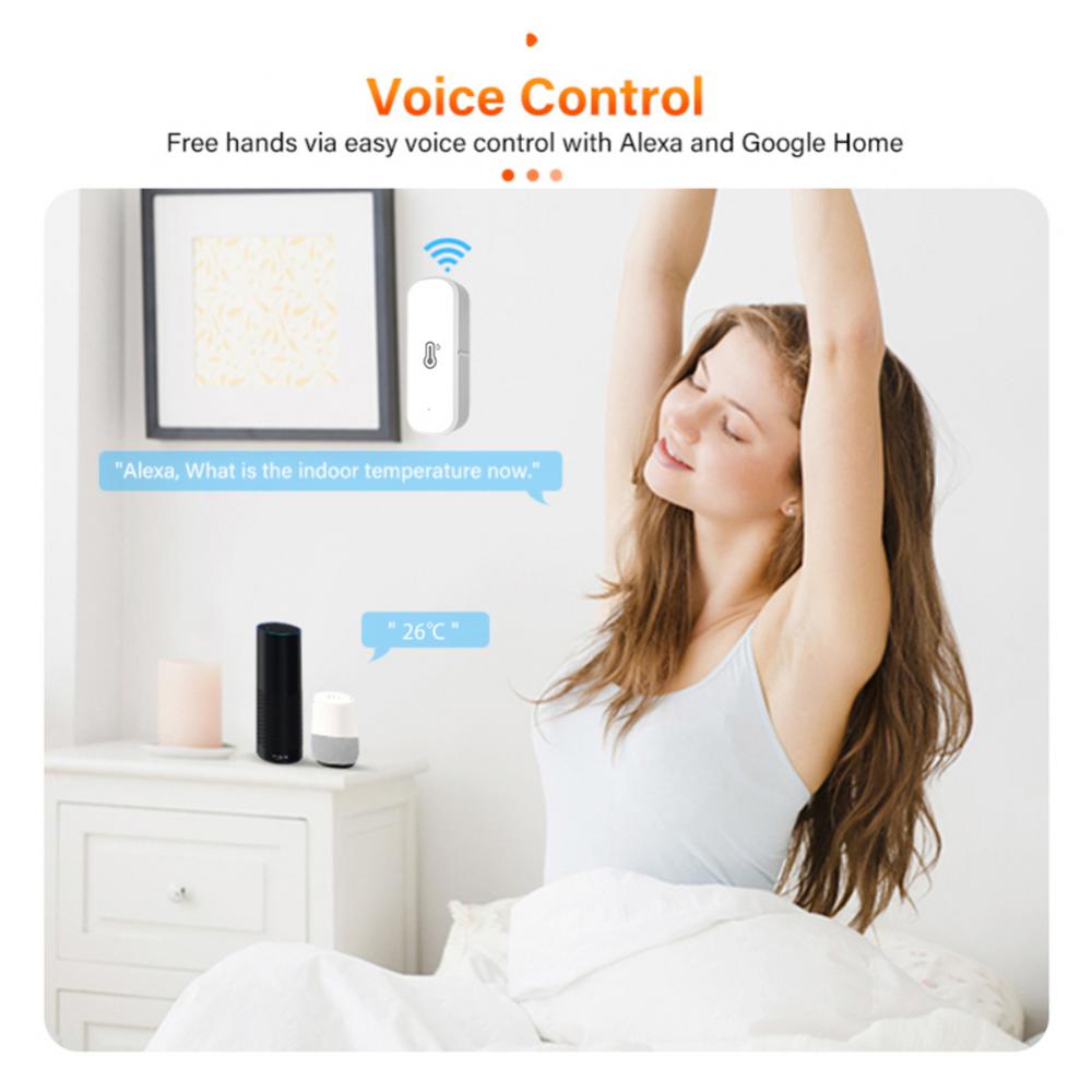 Aubess Wifi/Zigbee Thermostat Hygrometer Sensor Support...
