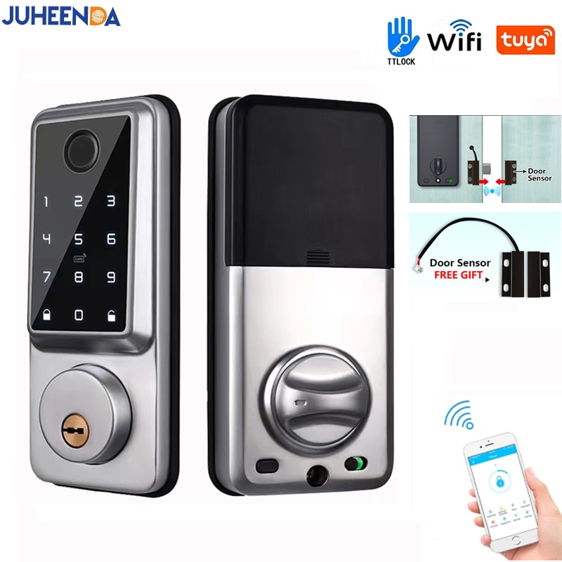 Smart Deadbolt Locks for Home Alexa Wifi Bluetooth...