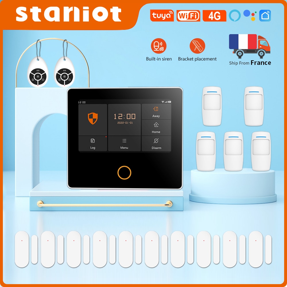 Staniot WiFi 4G Home Security System Wireless Security...