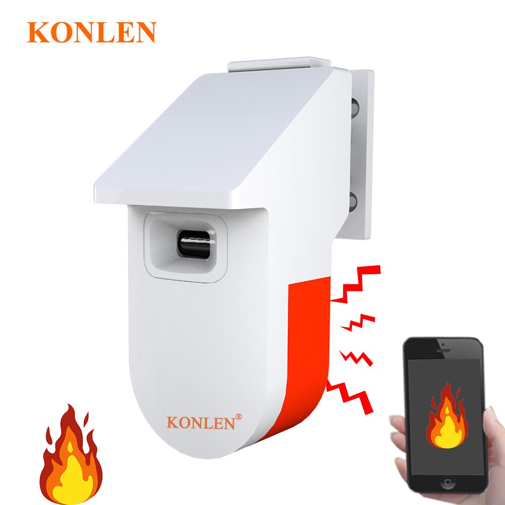 Tuya WIFI UV Flame Sensor Fire Alarm Detector Explosion...