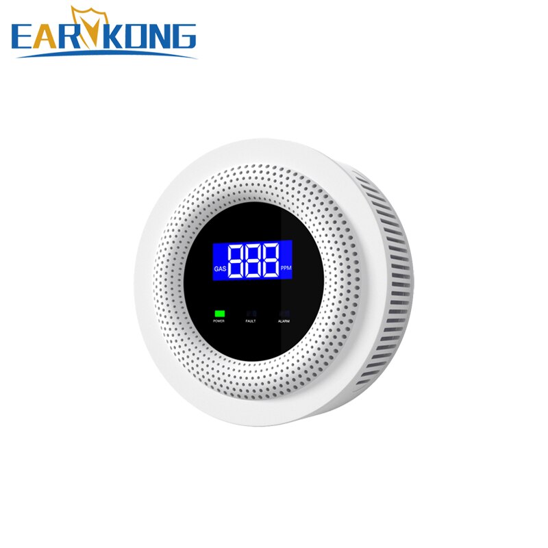 Tuya WiFi Natural Gas Leakage Detector 433MHz Wireless...